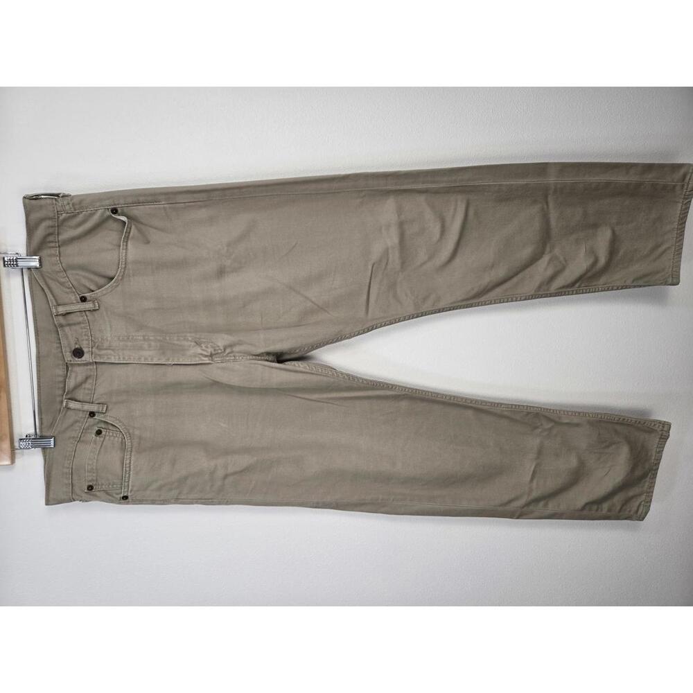 Men's khaki Levi's 505 38x32 jeans